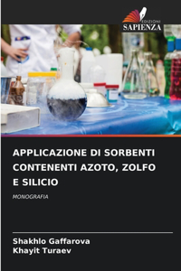 Applicazione Di Sorbenti Contenenti Azoto, Zolfo E Silicio