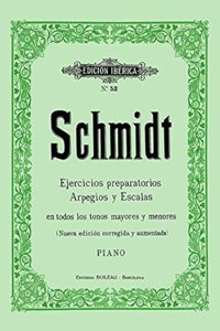 Ejercicios preparatorios Arpegios y Escalas, Op.16: En todos los tonos mayores y menores