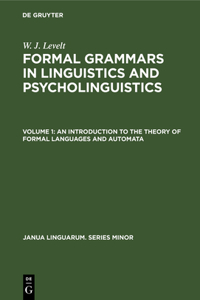 Introduction to the Theory of Formal Languages and Automata