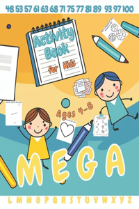 Mega Activity Book for Kids Ages 4-8