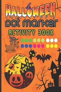 Halloween Dot Marker Activity Book (no.1)