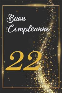 Buon Compleanno 22