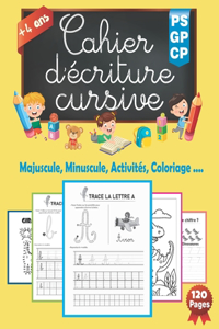 Cahier D'écriture Cursive