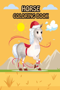 Horse Coloring Book