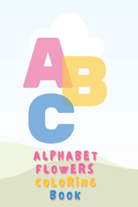 ABC flowers coloring book