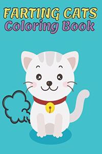 Farting Cats Coloring Book