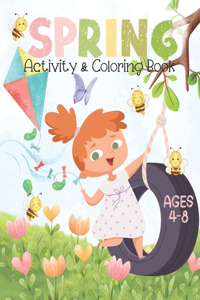Spring Activity & Coloring Book