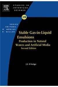 Stable Gas-In-Liquid Emulsions