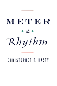 Meter as Rhythm