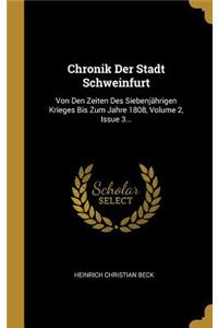 Chronik Der Stadt Schweinfurt