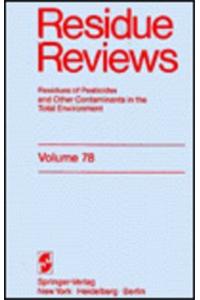 Residue Reviews