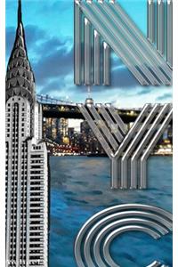 Iconic Chrysler Building New York City Sir Michael Huhn Artist Drawing Journal