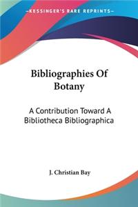 Bibliographies Of Botany