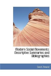 Modern Social Movements