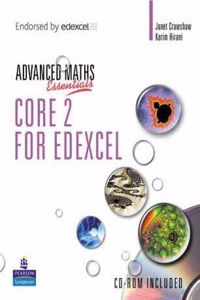 A Level Maths Essentials Core 2 for Edexcel Book and CD-ROM