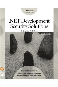 .Net Development Security Solutions