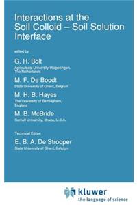 Interactions at the Soil Colloid