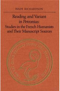 Reading and Variant in Petronius