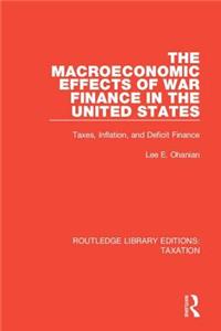 Macroeconomic Effects of War Finance in the United States