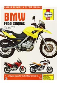 BMW F650 Singles (94 - 07) Haynes Repair Manual