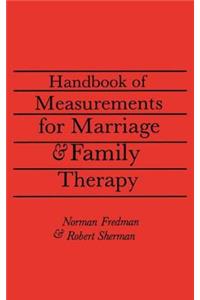 Handbook of Measurements for Marriage and Family Therapy