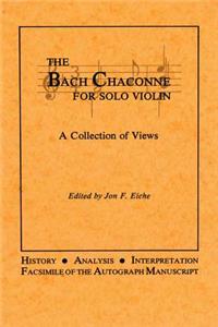 Bach Chaconne for Solo Violin