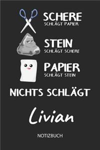 Nichts schlägt - Livian - Notizbuch