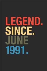 Legend Since June 1991