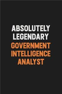 Absolutely Legendary Government Intelligence Analyst