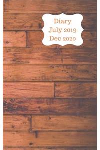 Diary July 2019 Dec 2020