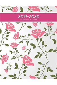 2019-2020 12 Month Planner