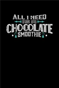 All I Need Is A Chocolate Smoothie
