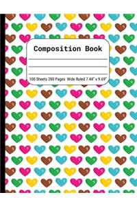 Composition Book Wide Rule