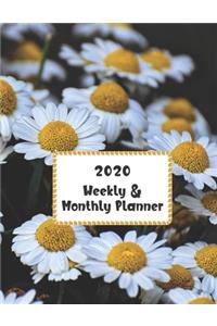2020 Weekly & Monthly Planner