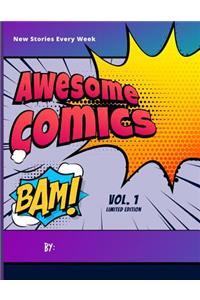Blank Comic Books For Boys & Girls