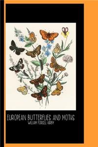 Illustrations from the Book European Butterflies and Moths by William Forsell Kirby (1882)