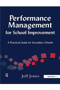 Performance Management for School Improvement