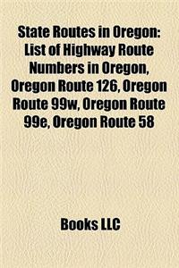 State Routes in Oregon
