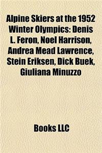 Alpine Skiers at the 1952 Winter Olympics