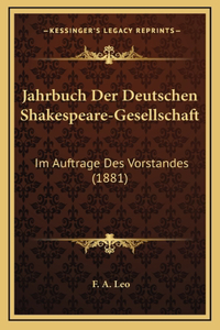 Jahrbuch Der Deutschen Shakespeare-Gesellschaft