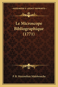 Le Microscope Bibliographique (1771)