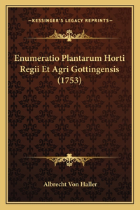 Enumeratio Plantarum Horti Regii Et Agri Gottingensis (1753)