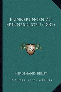 Erinnerungen Zu Erinnerungen (1881)