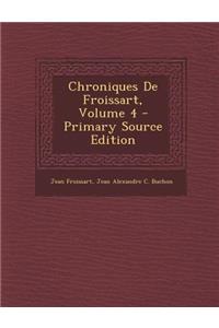 Chroniques de Froissart, Volume 4