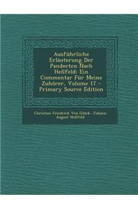 Ausfuhrliche Erlauterung Der Pandecten Nach Hellfeld