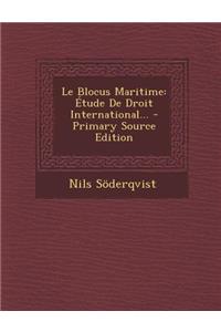 Le Blocus Maritime
