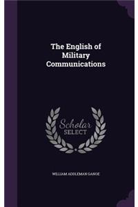 English of Military Communications