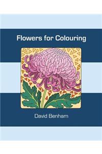 Flowers for Colouring