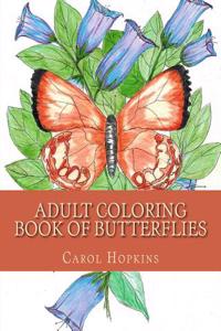 Adult Coloring Book of Butterflies