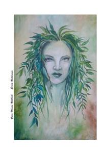 Green Woman Notebook